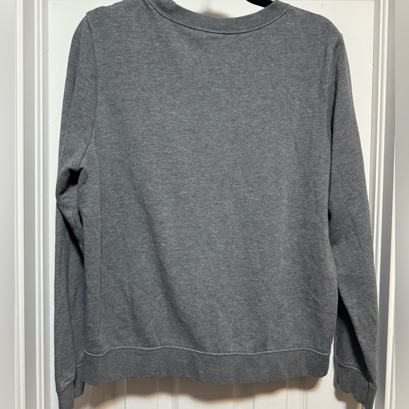 Heather gray crewneck sweatshirt. Great condition. Size Medium. - Picture 3 of 5